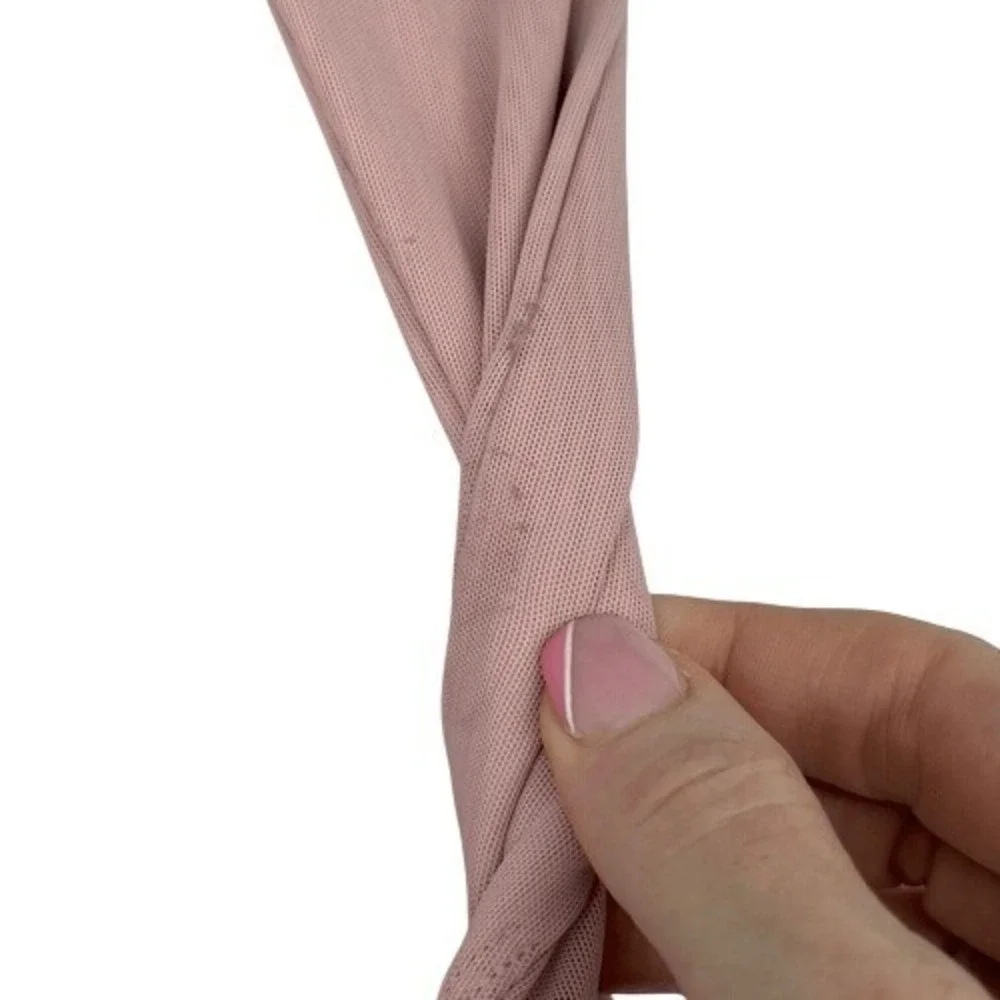 Oh Polly Mauve Ruched Mesh‎ Bodycon Dress 4